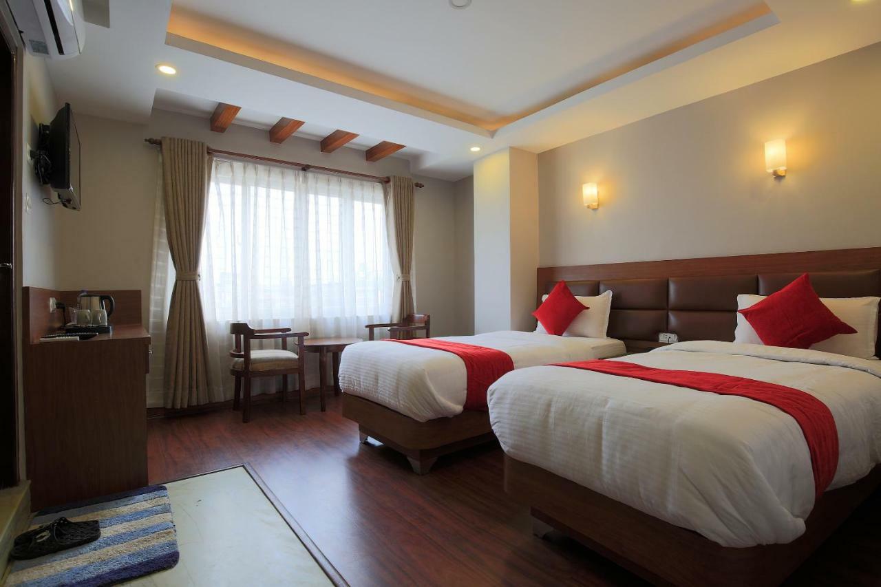 Oyo 453 Hotel Gurkha Heritage Kathmandu Bagian luar foto