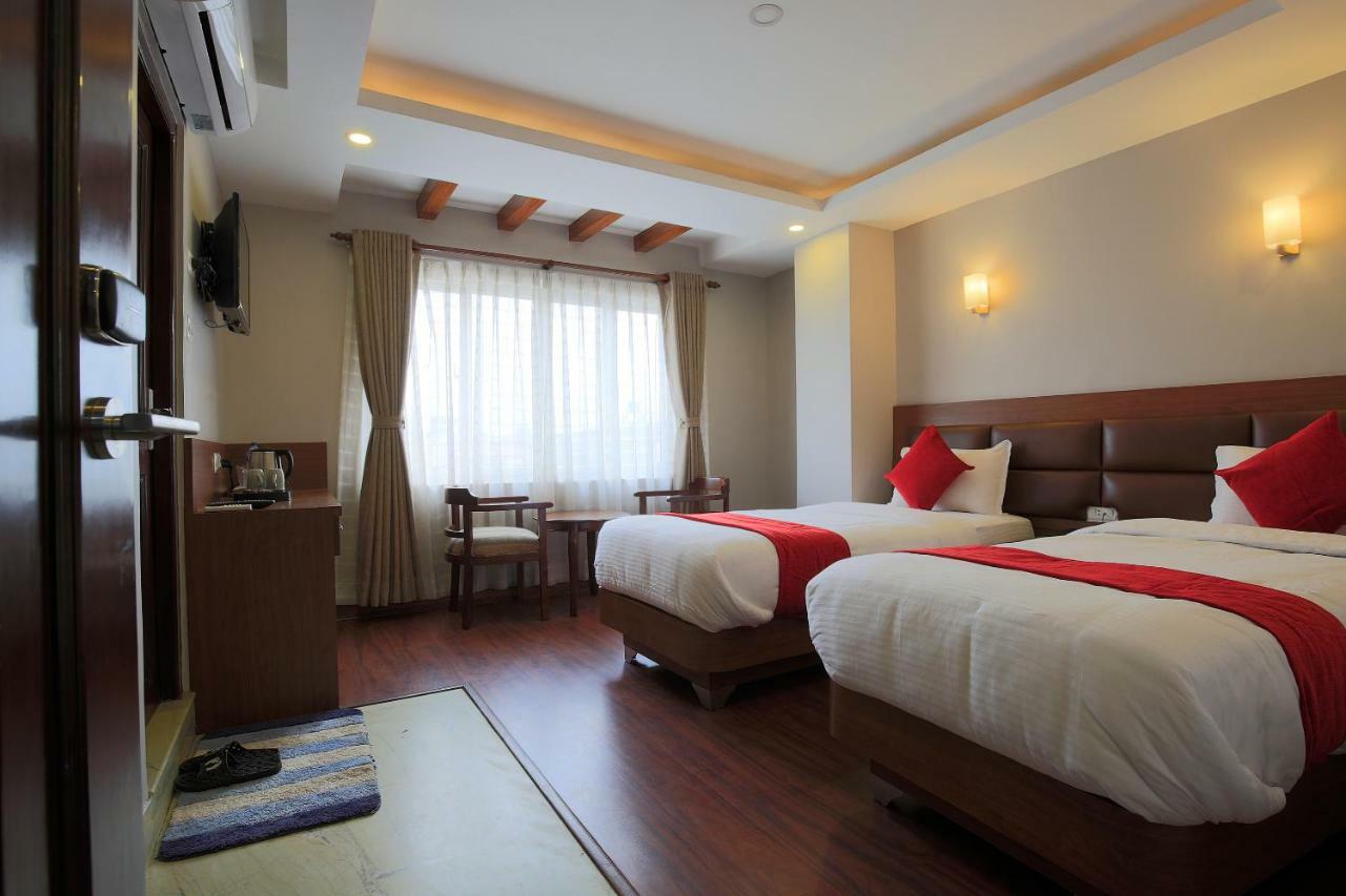 Oyo 453 Hotel Gurkha Heritage Kathmandu Bagian luar foto