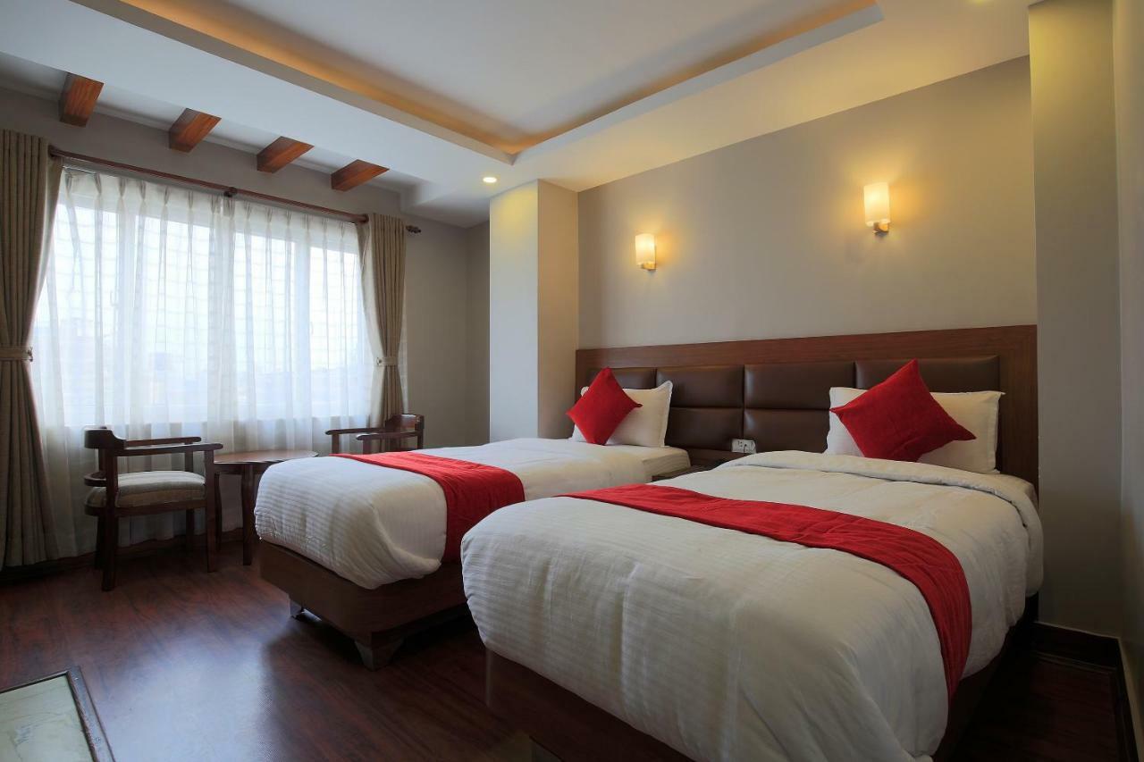 Oyo 453 Hotel Gurkha Heritage Kathmandu Bagian luar foto